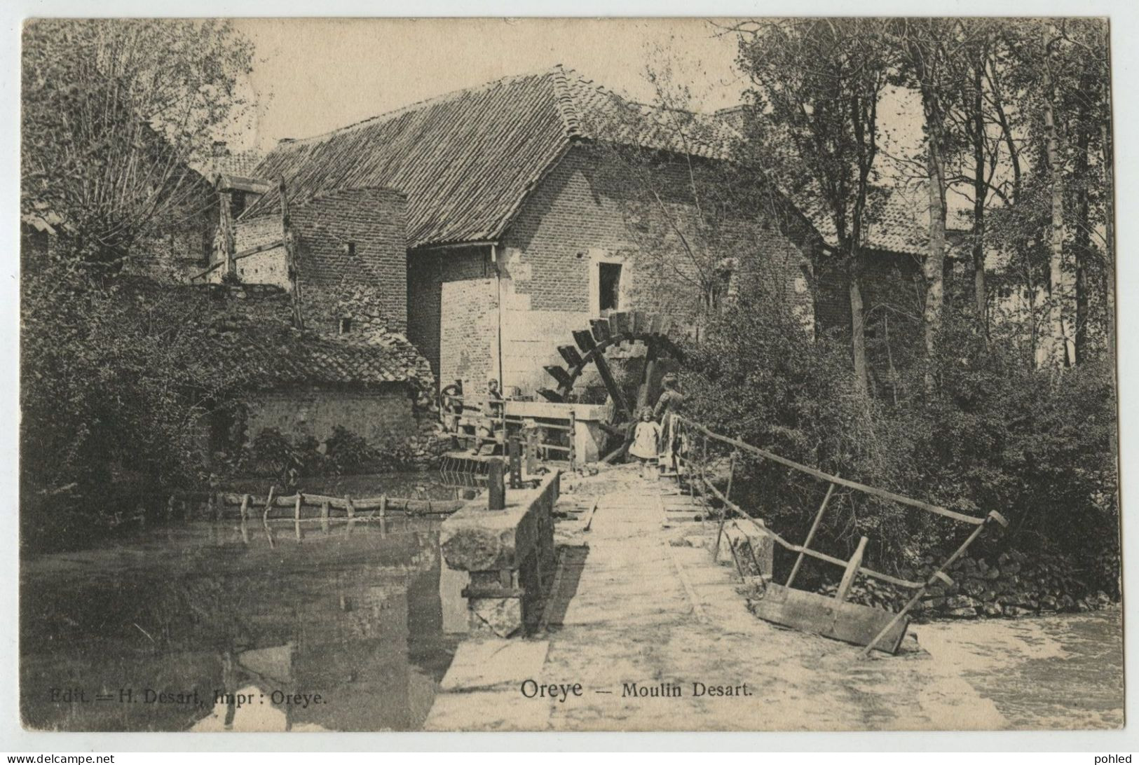 01055*BELGIUM*BELGIQUE*OREYE*MOULIN DESART*1930 - Oreye