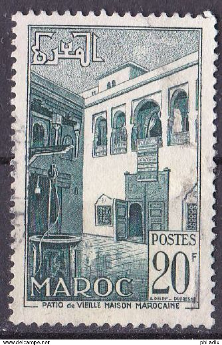 Marokko Marke Von 1952 O/used (A2-59) - Oblitérés
