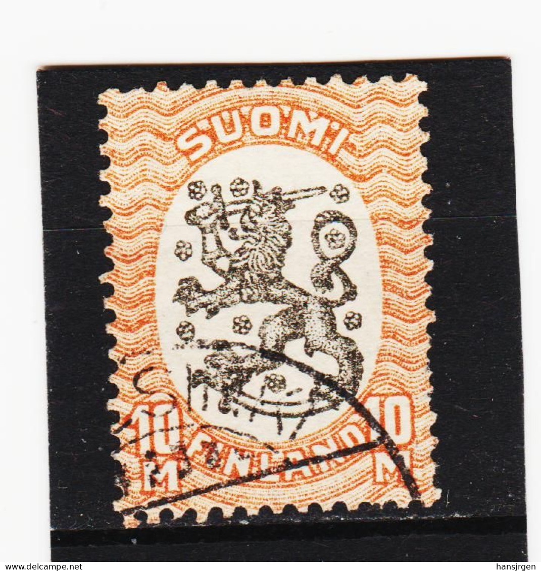 CAO155 FINNLAND 1925 Michl 124 X A Gestempelt / Entwertet  ZÄHNUNG Und STEMPEL SIEHE ABBILDUNG - Oblitérés