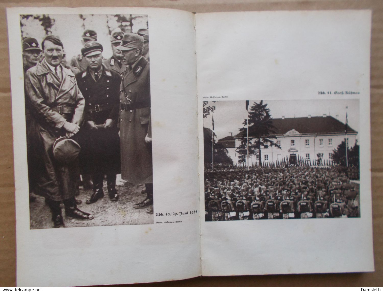 NS Deutschland 1937; Spaten und Aehre; RAD Reichsarbeitsdienst; Handbuch / Handbook; photos; NSDAP
