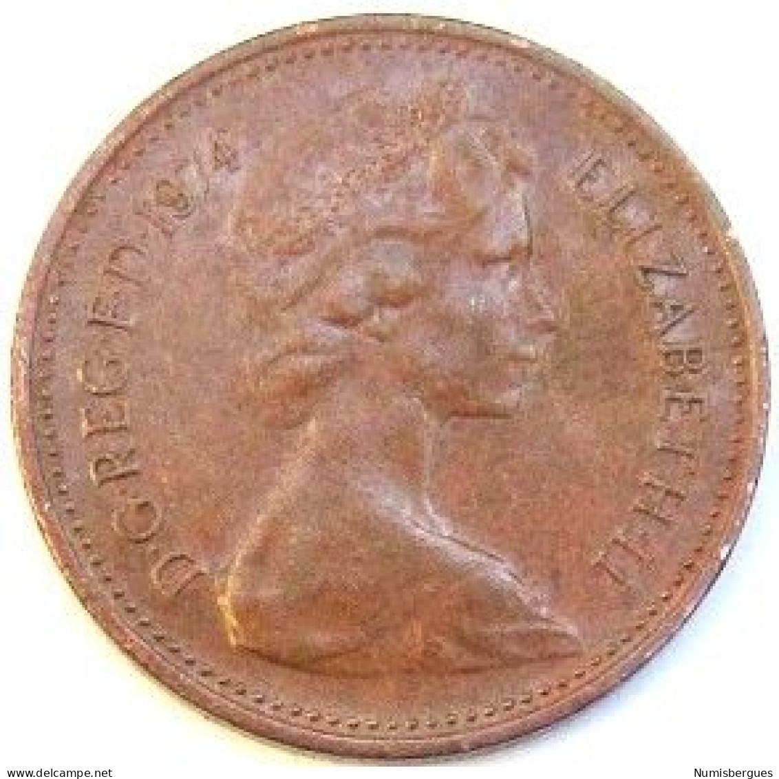 Pièce De Monnaie 1 Penny 1974 - 1 Penny & 1 New Penny