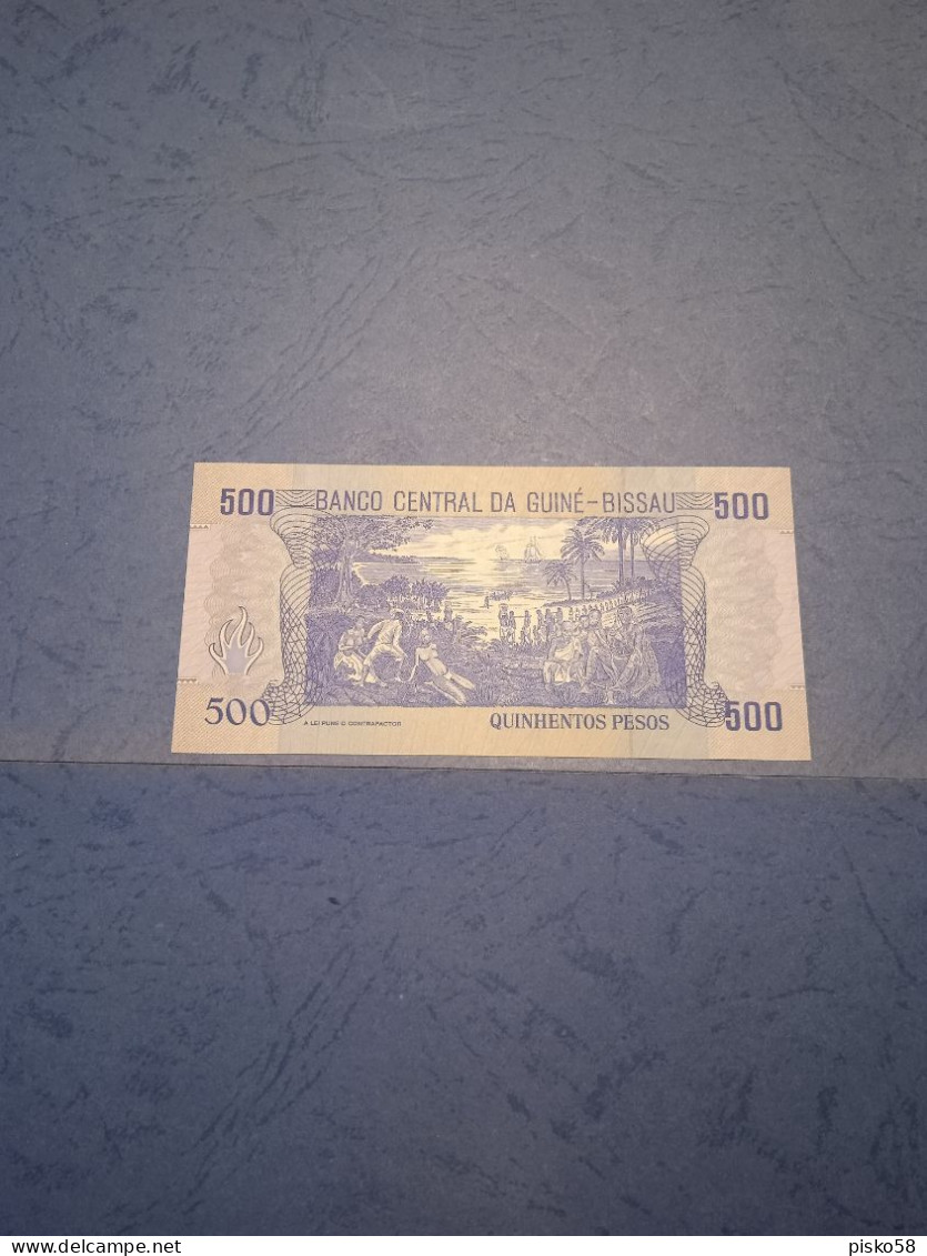 GUINEA-BISSAU-P12 500P 1.3.1990  UNC - Guinea-Bissau