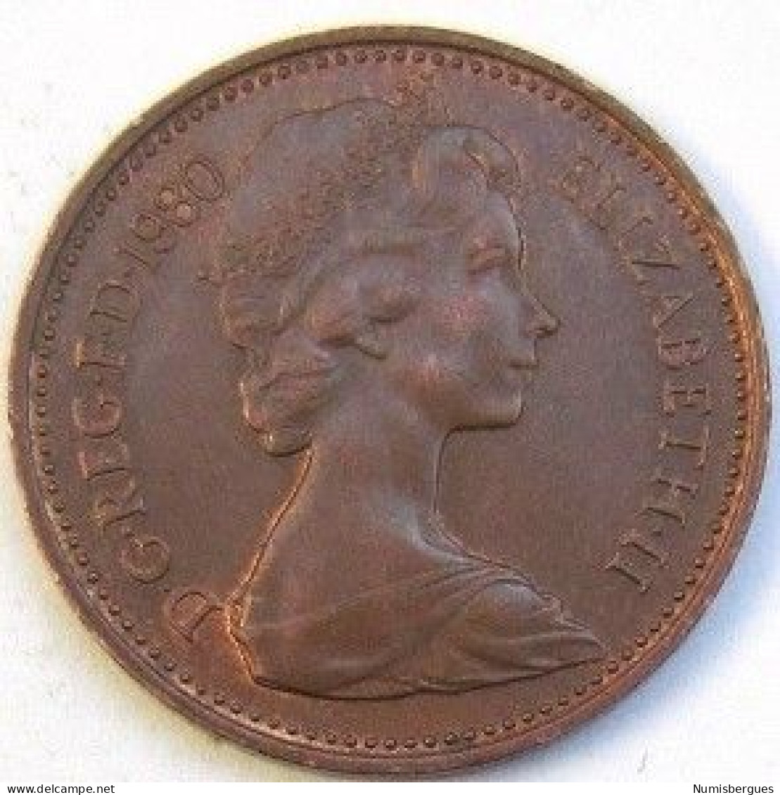 Pièce De Monnaie 1 Penny 1980 - 1 Penny & 1 New Penny