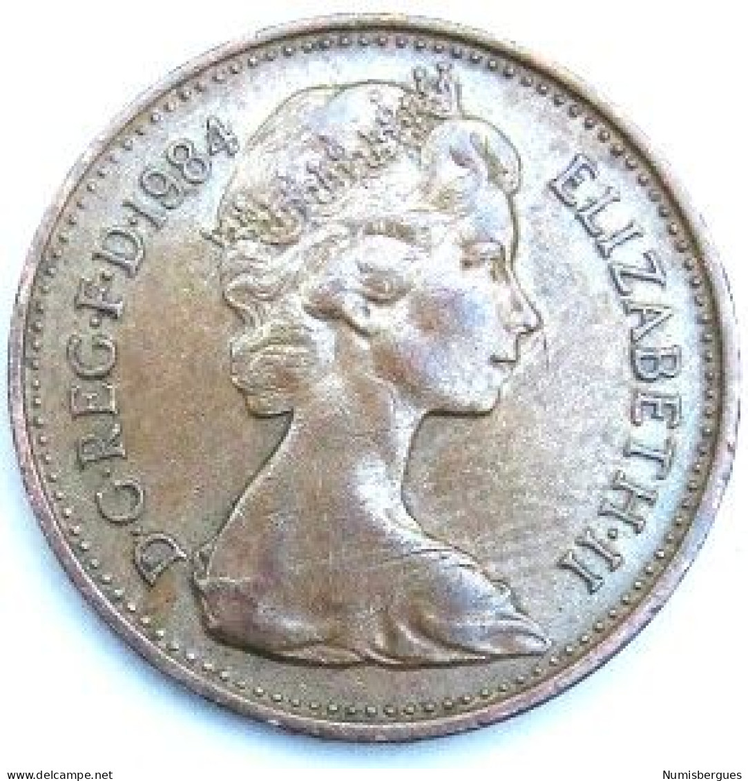 Pièce De Monnaie 1 Penny 1984 - 1 Penny & 1 New Penny