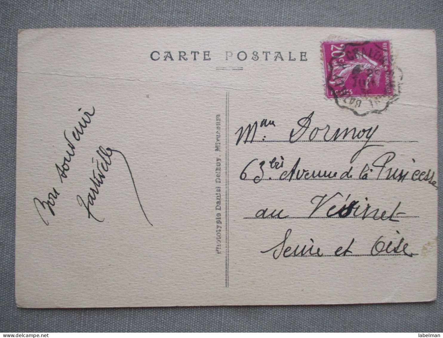 FRANCE CLERMONT ARGONNE EGLISE CHURCH KARTE CARD POSTCARD ANSICHTSKARTE CARTOLINA CARTE POSTALE POSTKARTE BRIEF KAARTE - Etiquettes D'hotels