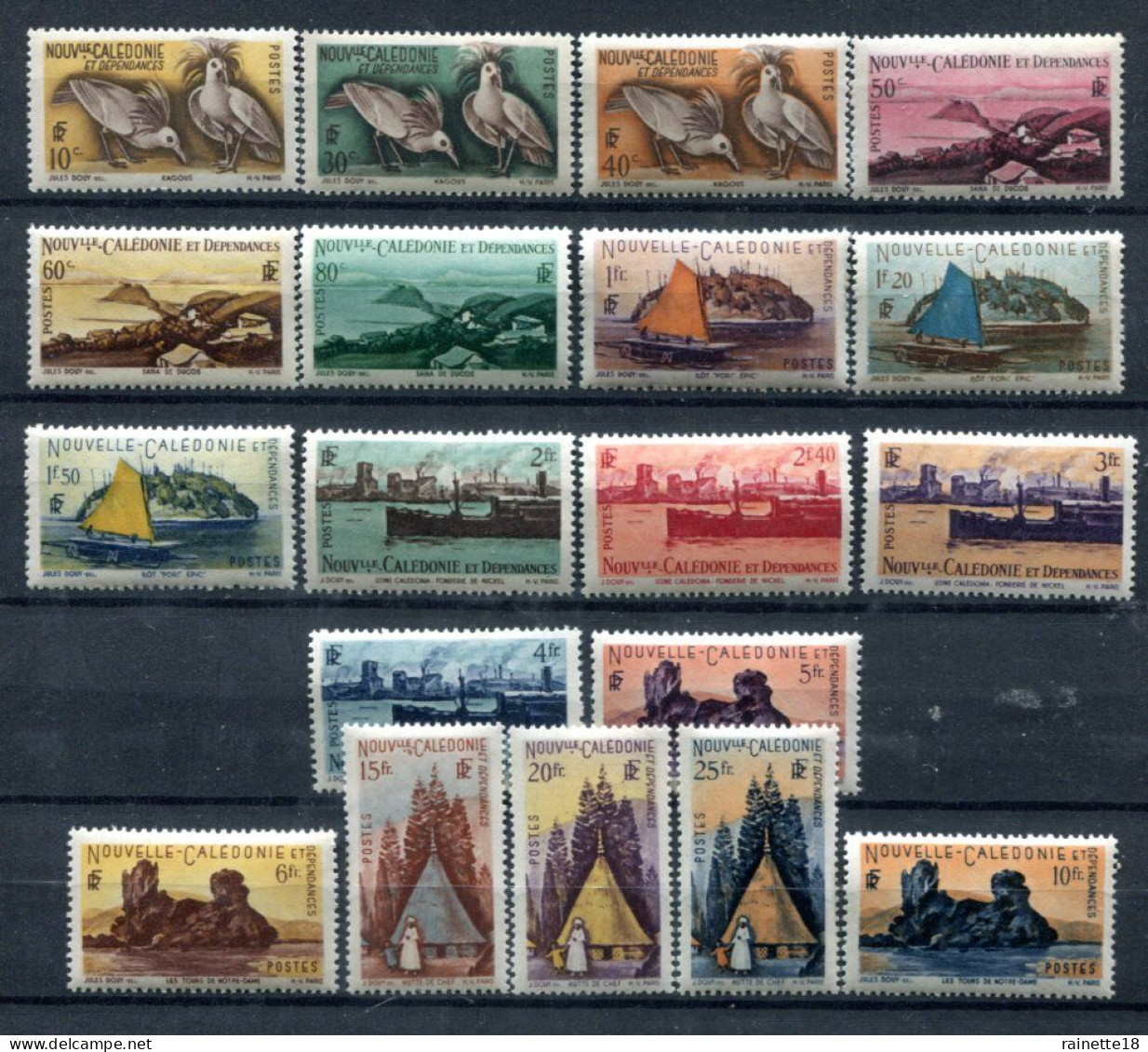 Nouvelle Calédonie       259/287 ** - Unused Stamps