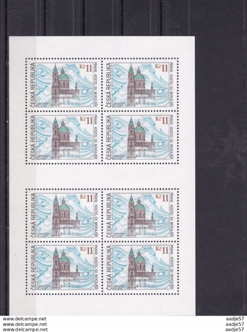 Ceska Republika,Mi 264 - 266 Kleinbogen, MNH ** (3 Sheets See Scans) Serie Compleet - Blocs-feuillets