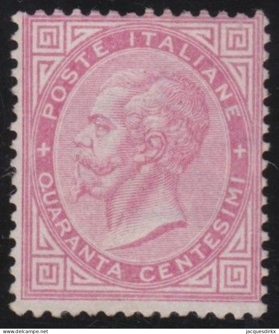 Italy    .  Y&T   .    19  (2 Scans)       .  (*)       .   Mint Without Gum - Nuovi