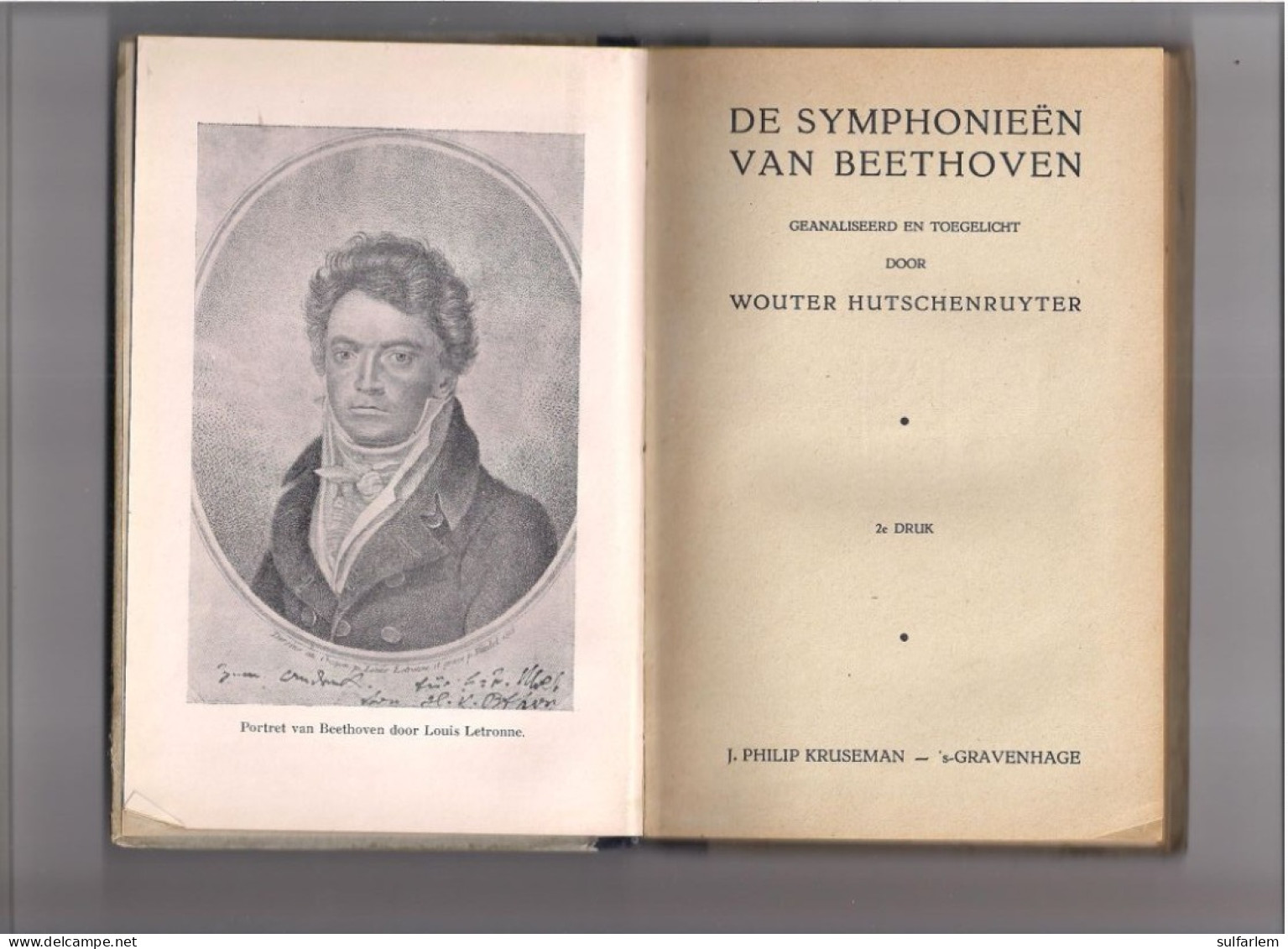 De Symphoniën Van Beethoven Door Wouter HUTSCHENRUYTER. - Musica