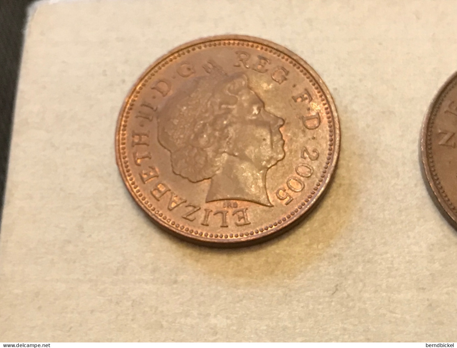 Münze Münzen Umlaufmünze Großbritannien 2 Pence 2005 - 2 Pence & 2 New Pence