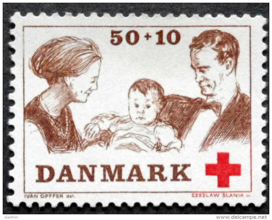 Denmark 1969  Red Cross   Minr.488   MNH  (**)   ( Lot L 2765  ) - Nuevos