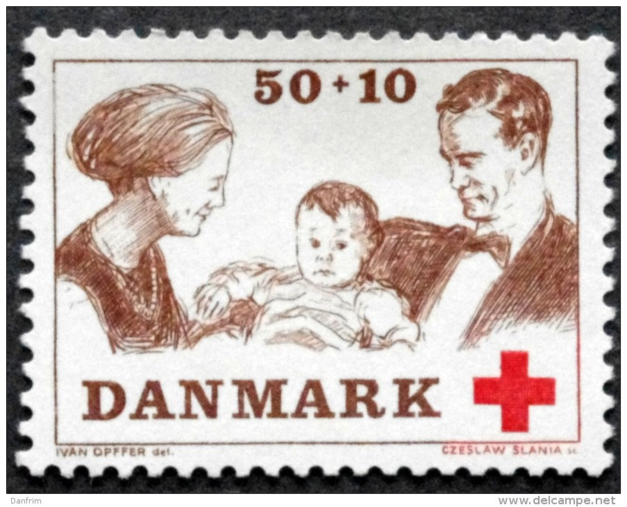 Denmark 1969  Red Cross   Minr.488   MNH  (**)   ( Lot L 2765  ) - Nuovi