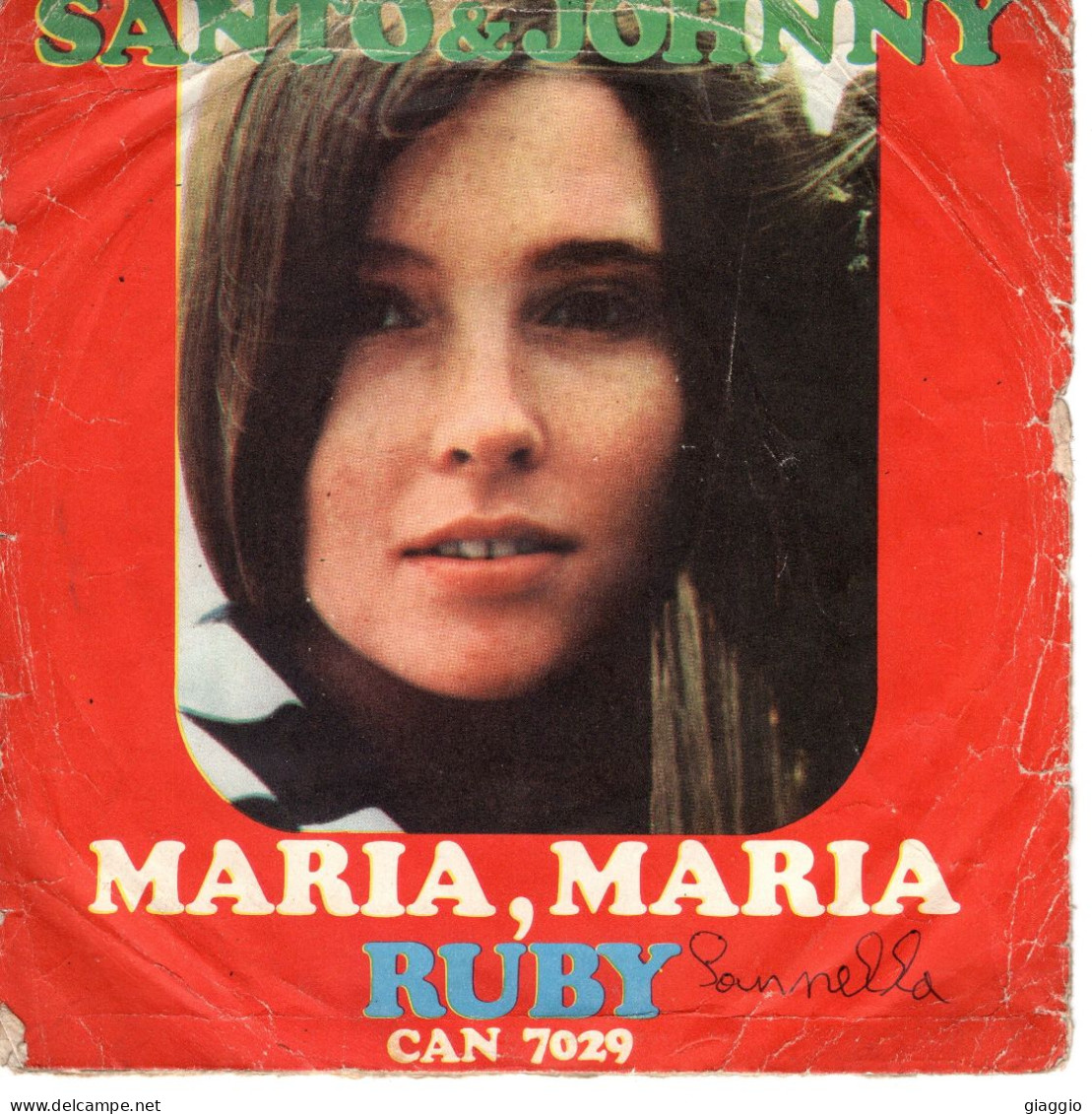 °°° 521) 45 GIRI - SANTO & JOHNNY - MARIA MARIA / RUBY °°° - Autres - Musique Italienne