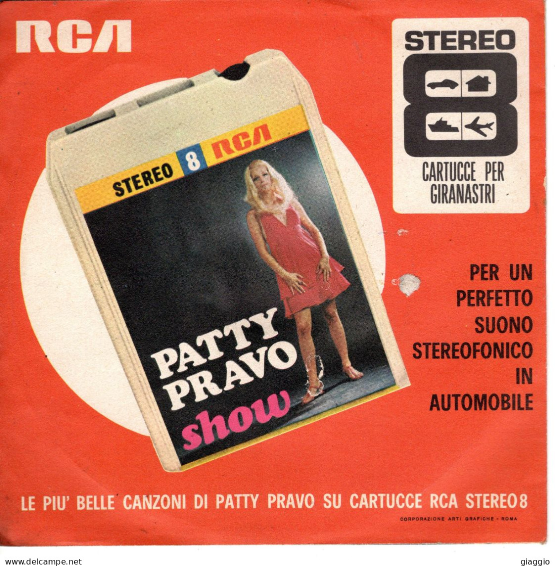 °°° 522) 45 GIRI - PATTY PRAVO - TRIPOLI 1969 / LASCIATEMI AMARE CHI VOGLIO °°° - Andere - Italiaans