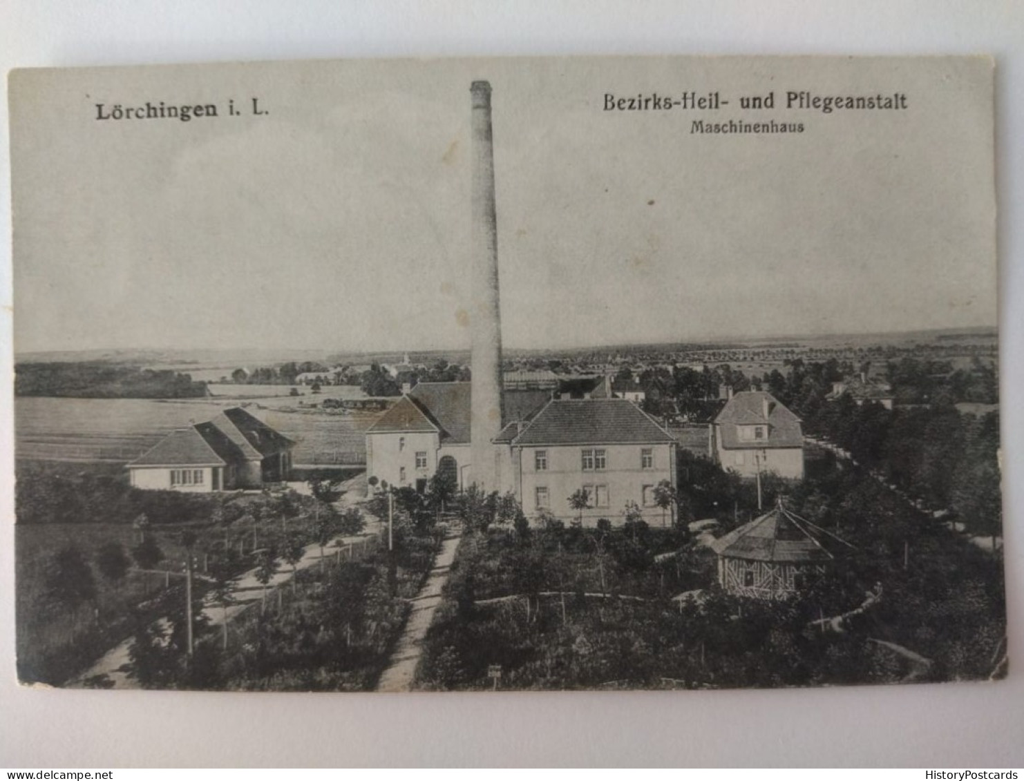 Lörchingen In Lothringen, Lorquin, Maschinenhaus Der Pflegeanstalt, 1918 - Lothringen