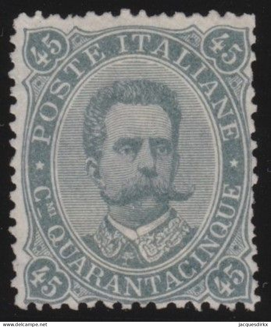Italy    .  Y&T   .    42  (2 Scans)   .   Signed        .   (*)       .   Mint Without Gum - Nuovi