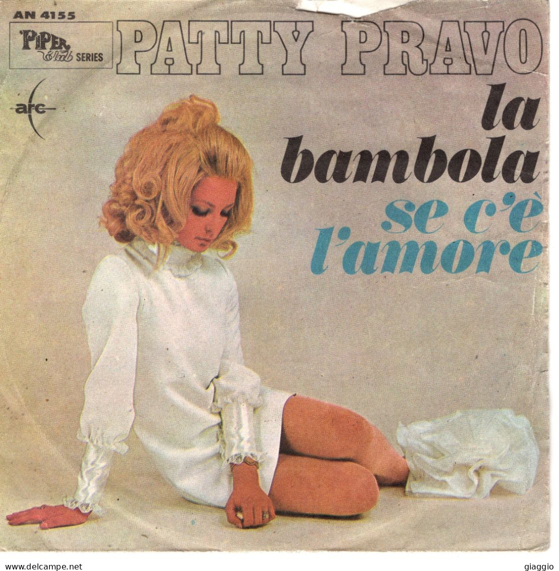 °°° 523) 45 GIRI - PATTY PRAVO - LA BAMBOLA / SE C'E L'AMORE °°° - Autres - Musique Italienne