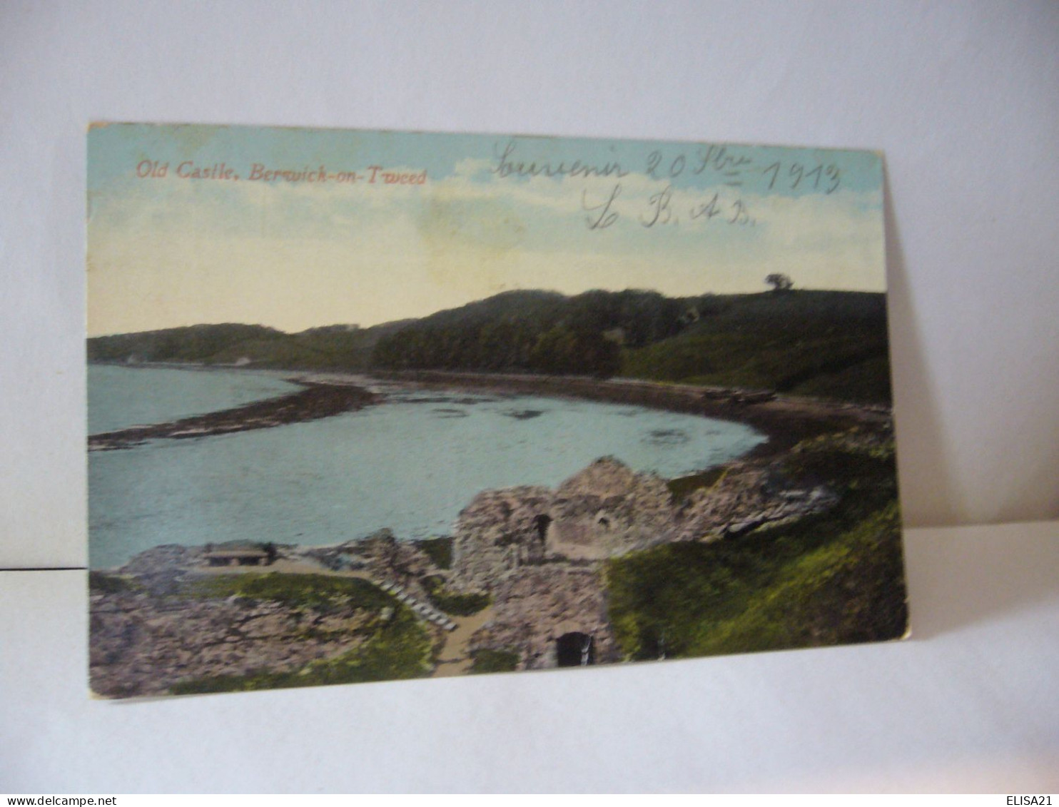 OND CASTLE BERWICH ON TWEED ROYAUME UNI ANGLETERRE CPA 1913 - Andere & Zonder Classificatie