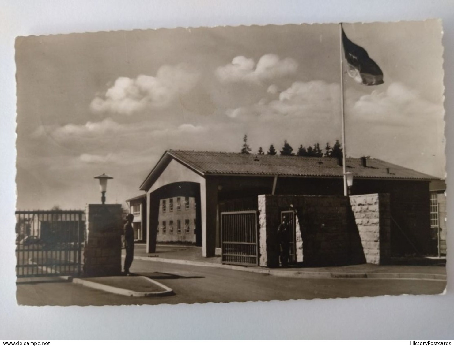 Itzehoe-Nordoe, Grenadier-Kaserne, Wachsoldaten, 1960 - Itzehoe