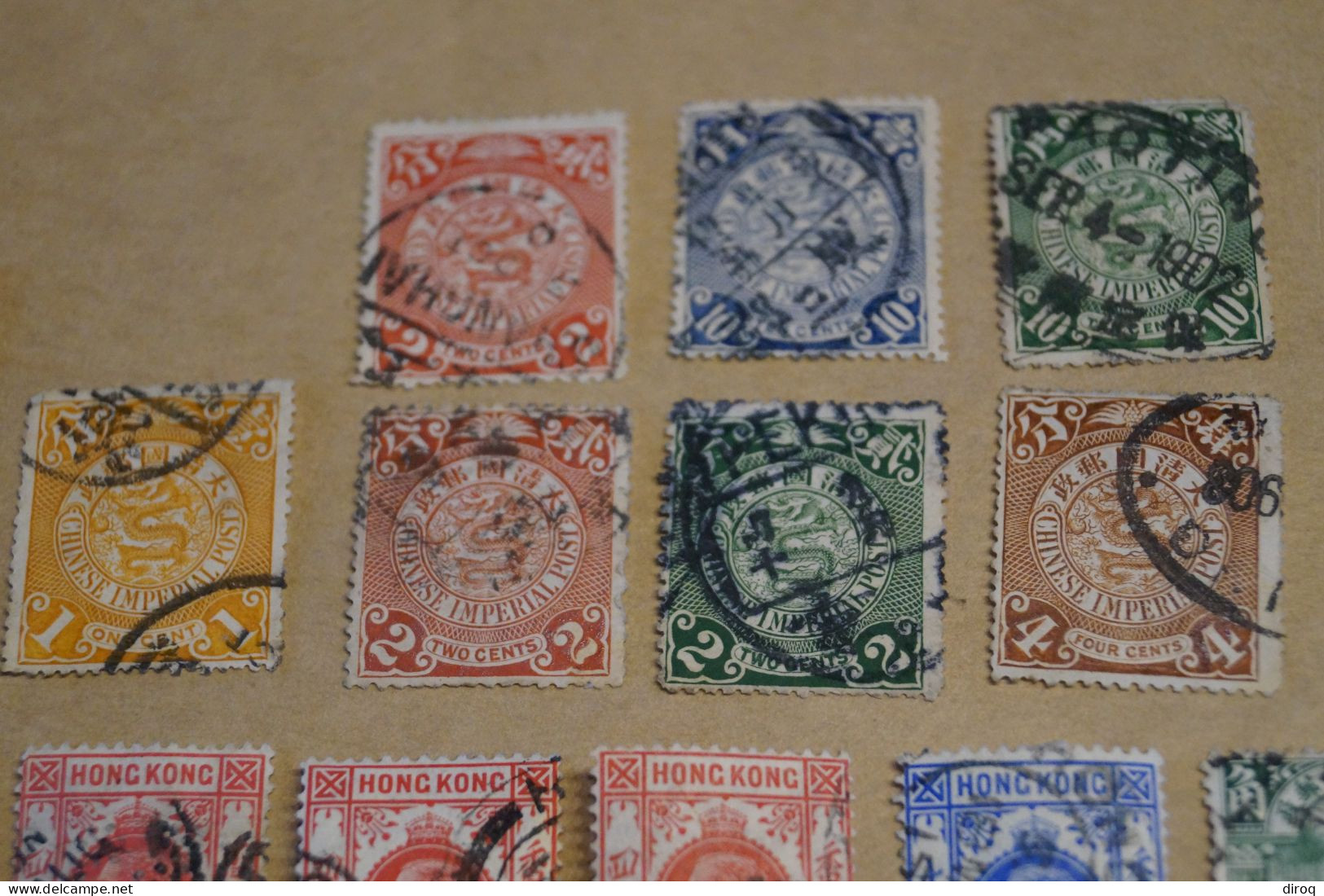 Chine,Chines,lot De 21 Timbres Oblitérés,empire Et Colonies Pour Collection,collector - Used Stamps