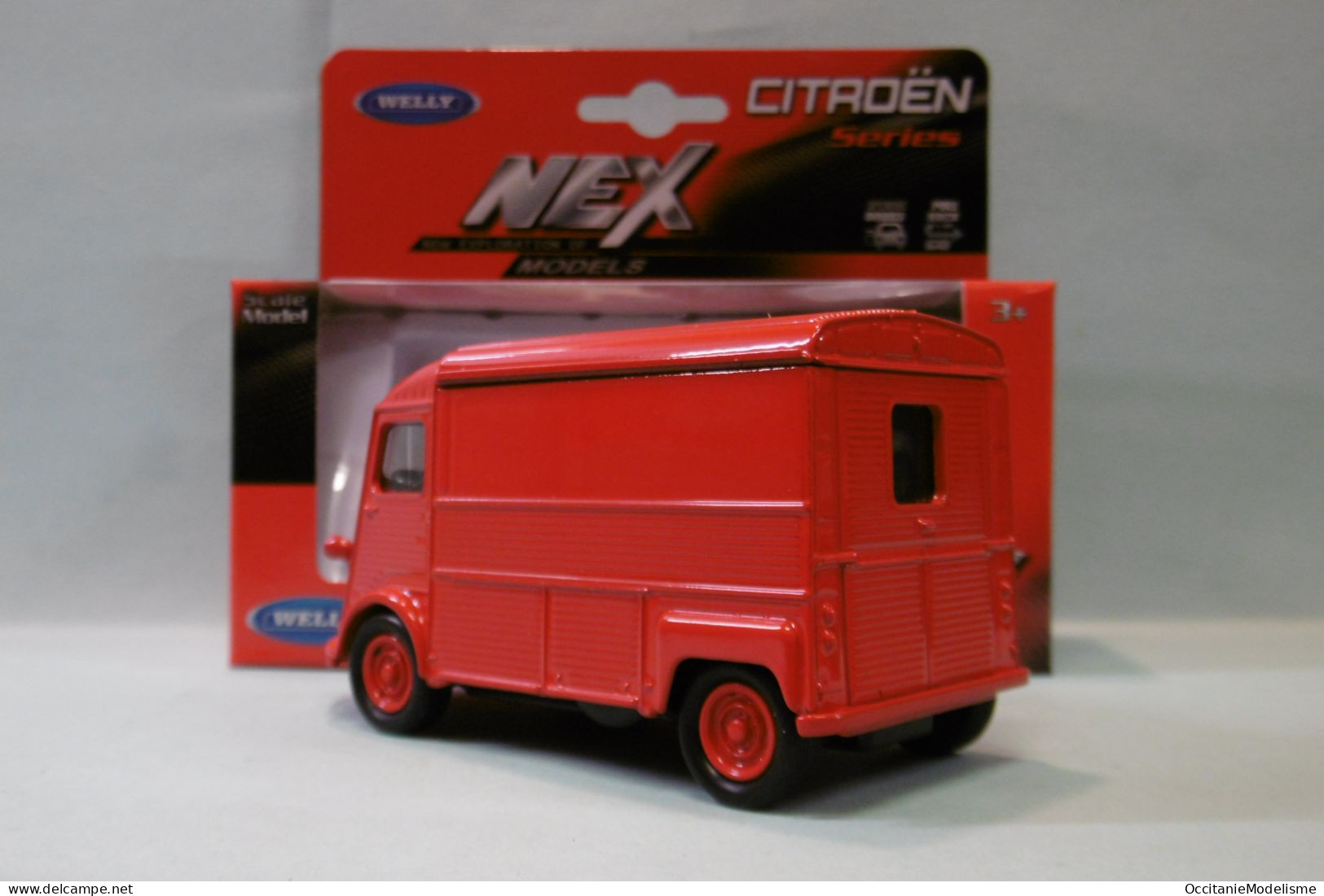 Welly Nex - CITROEN TYPE H Rouge Réf. 43758 BO 1/40 - Welly