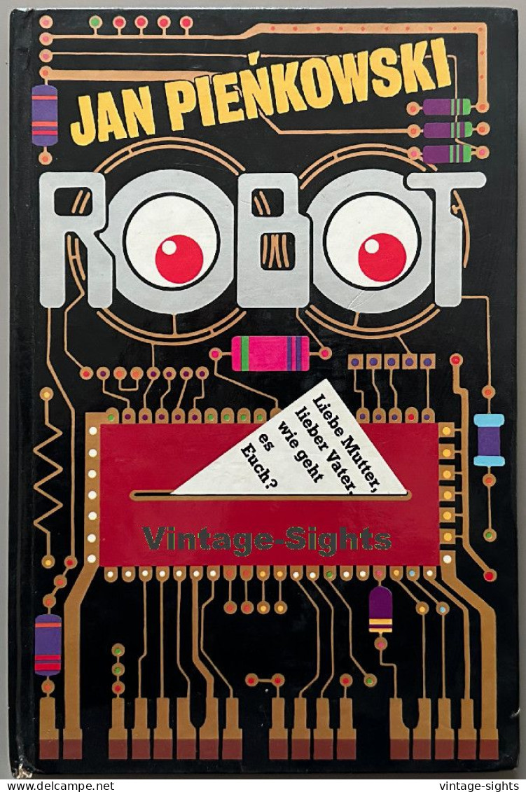 Jan Pienkowski: Robot (Vintage Pop-Up Book 1981) - Graphism & Design