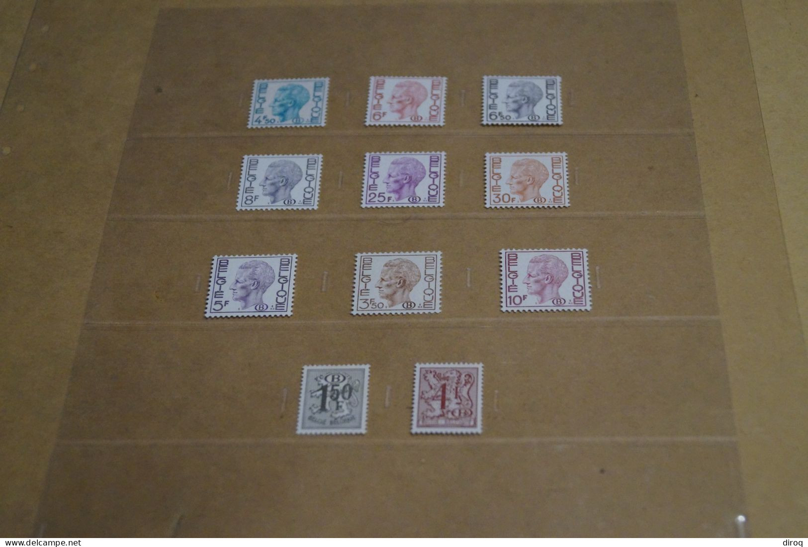 Superbe Série Complète, Timbres Neuf,Baudoin,chemin De Fer,superbe état Mint Pour Collection - Ungebraucht