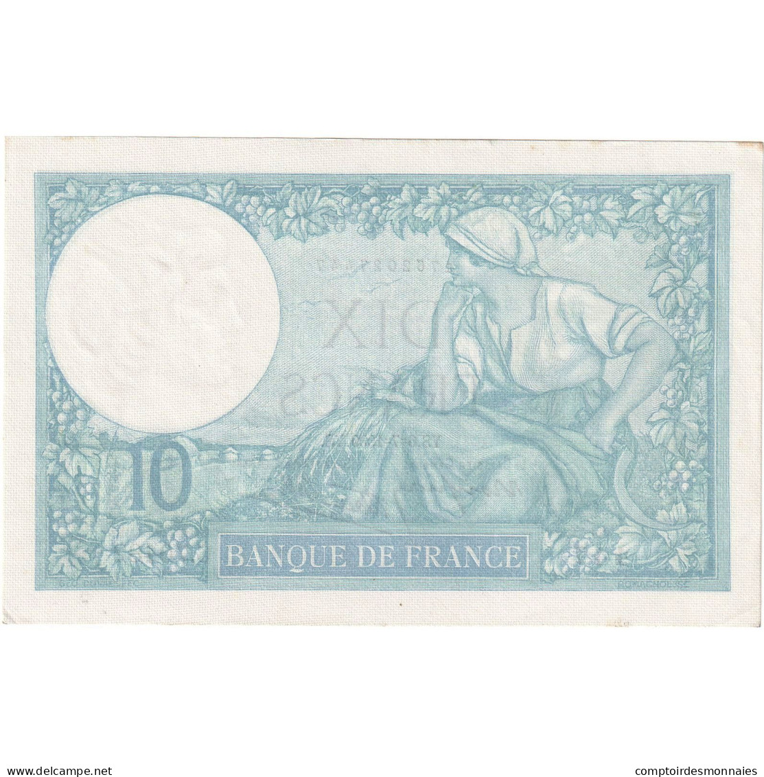 France, 10 Francs, Minerve, 1939, C.70482, SPL, Fayette:7.4, KM:84 - 10 F 1916-1942 ''Minerve''