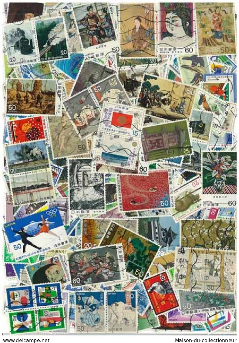 Collection De Timbres Japon Oblitérés 1200 Timbres Différents - Colecciones & Series