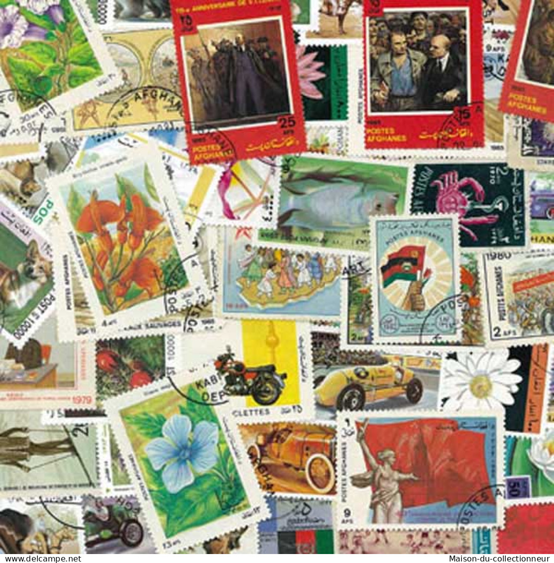 Collection De Timbres Afghanistan Oblitérés 25 Blocs-Feuillets Différents - Afghanistan