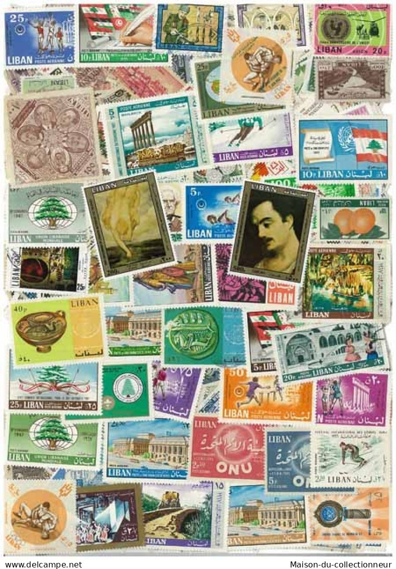 Collection De Timbres Liban Oblitérés 1000 Timbres Différents - Liban