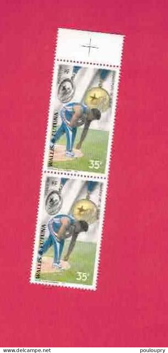 YT N° 509** En Paire BDF - Handisport - Lancer De Poids - Unused Stamps