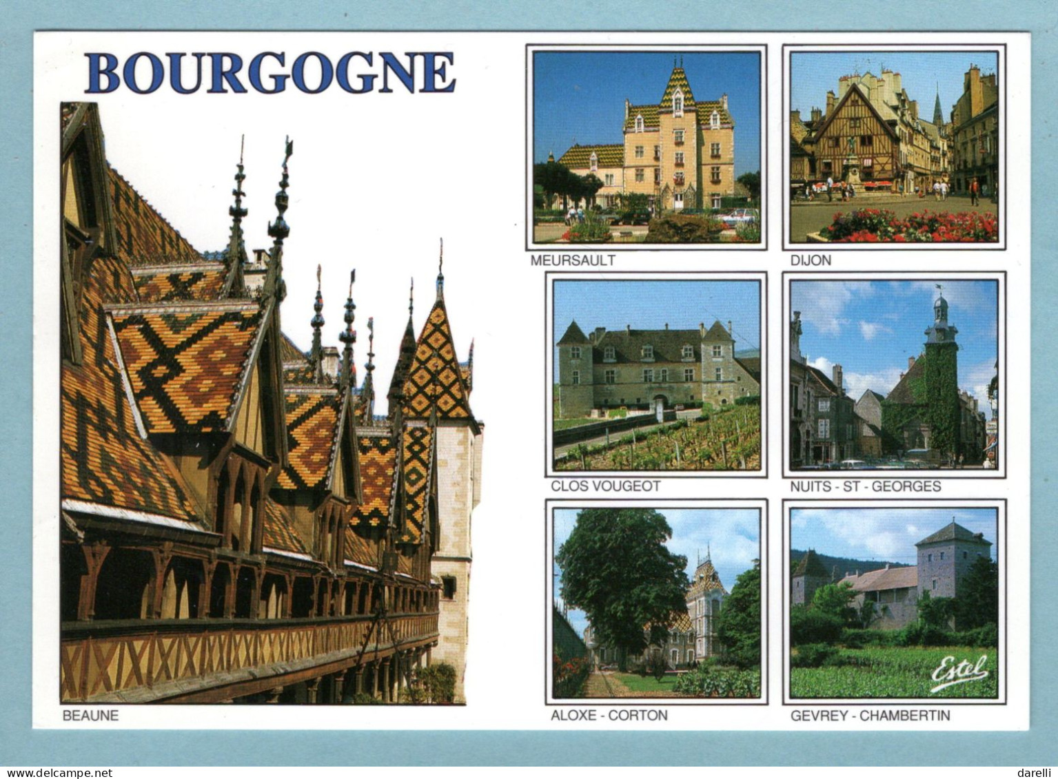 CP Bourgogne - Pays Des Grands Crus - Multivues - Bourgogne