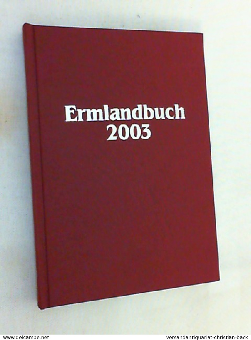 Ermlandbuch 2003 - Autres & Non Classés