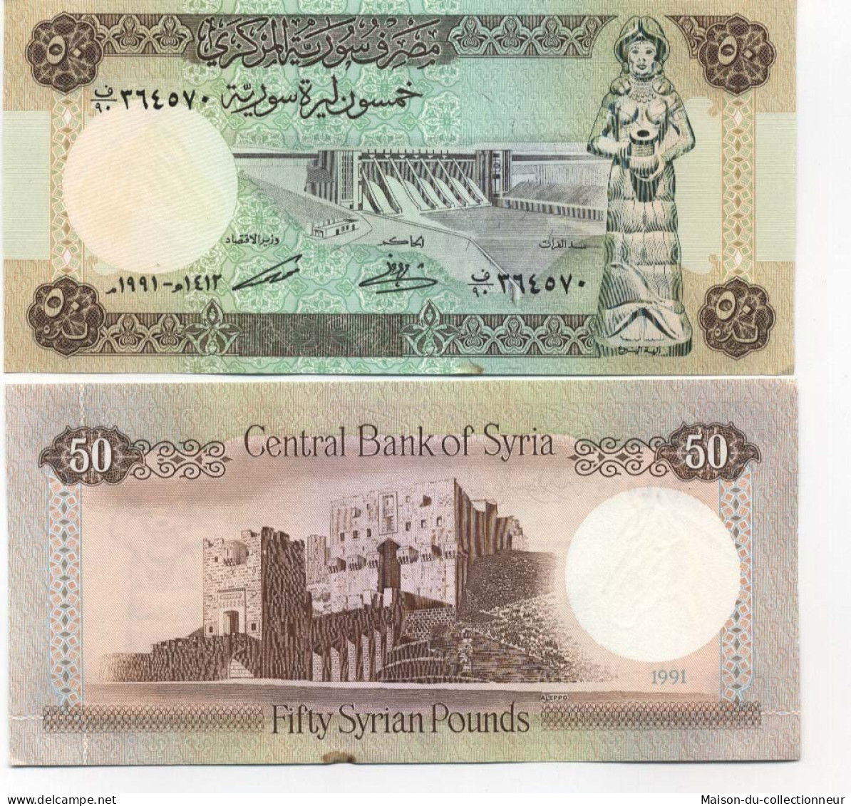 Billets Banque Syrie Pk N° 103 - 50 Pounds - Syrien