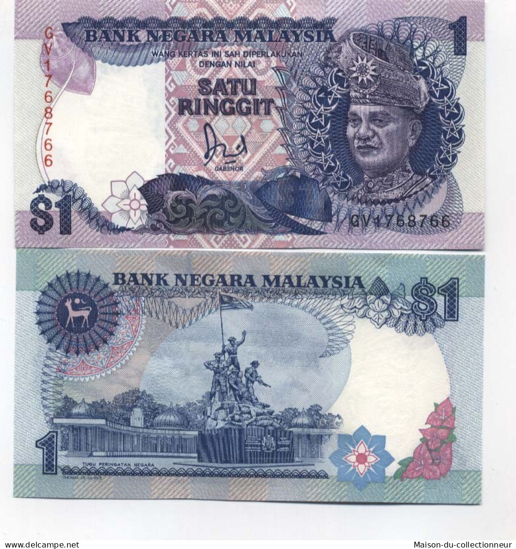 Billet De Collection Malaisie Pk N° 27 - 1 Ringgit - Malaysia
