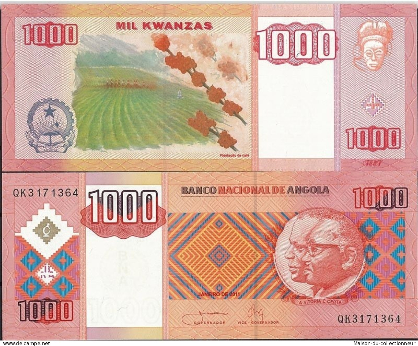 Billets De Banque Angola Pk N° 150 - 150 Kwanzas - Angola