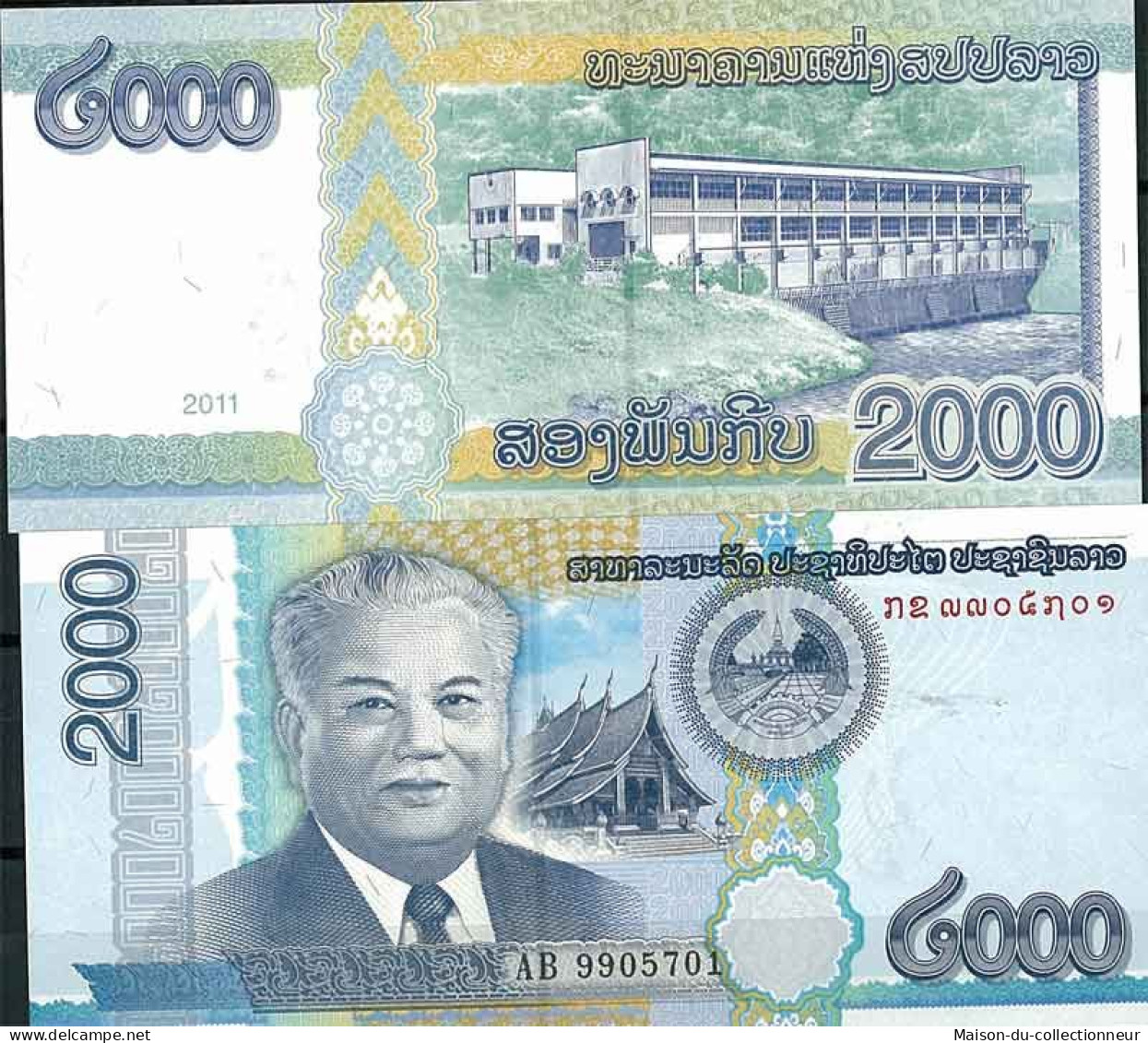 Laos - Pk N° 41 - Billet De Banque De 2000 Kip - Laos