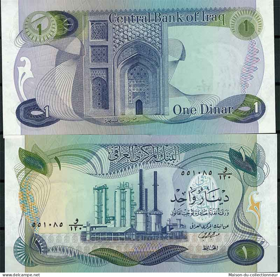 Irak - Pk N° 63 - Billet De Banque De 1 Dinars - Irak