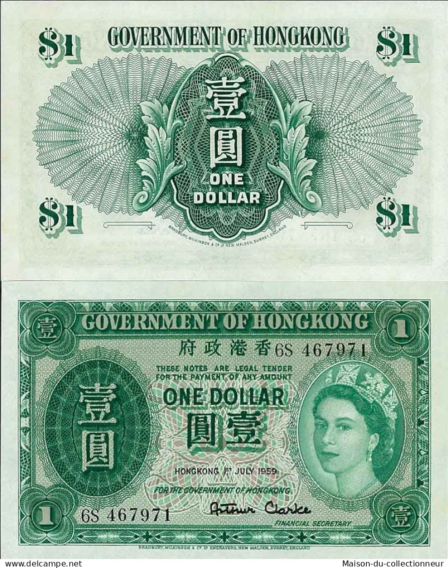 Hong Kong - Pk N° 324A - Billet De Banque De 1 Cent - Hongkong