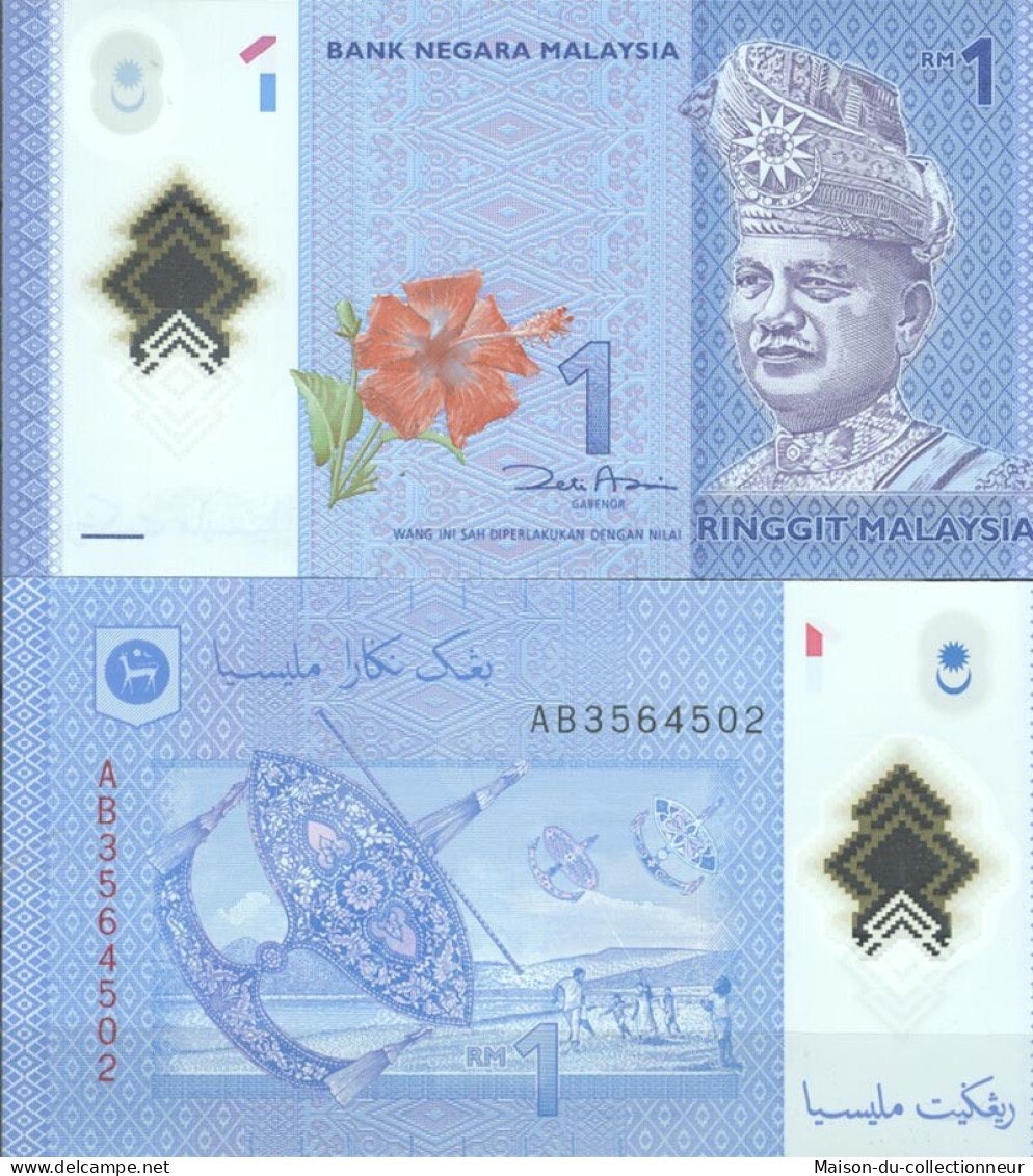 Billets De Banque Malaisie Pk N° 51 - 1 Ringgit - Malaysie