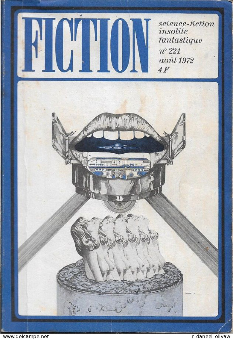 Lot 10 Fiction Et Fiction Spécial 1963 à 1976 (assez Bon état à Moyen) - Fictie