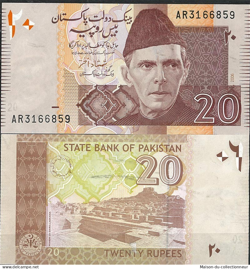 Pakistan - Pk N° 46 - Billet De Banque De 20 Ruppees - Pakistan