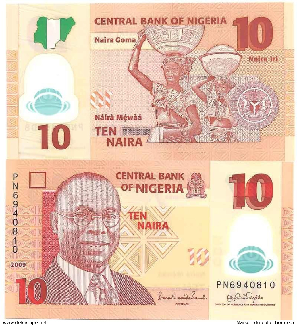 Billets Collection Nigeria Pk N° 33 - 10 Naira - Nigeria