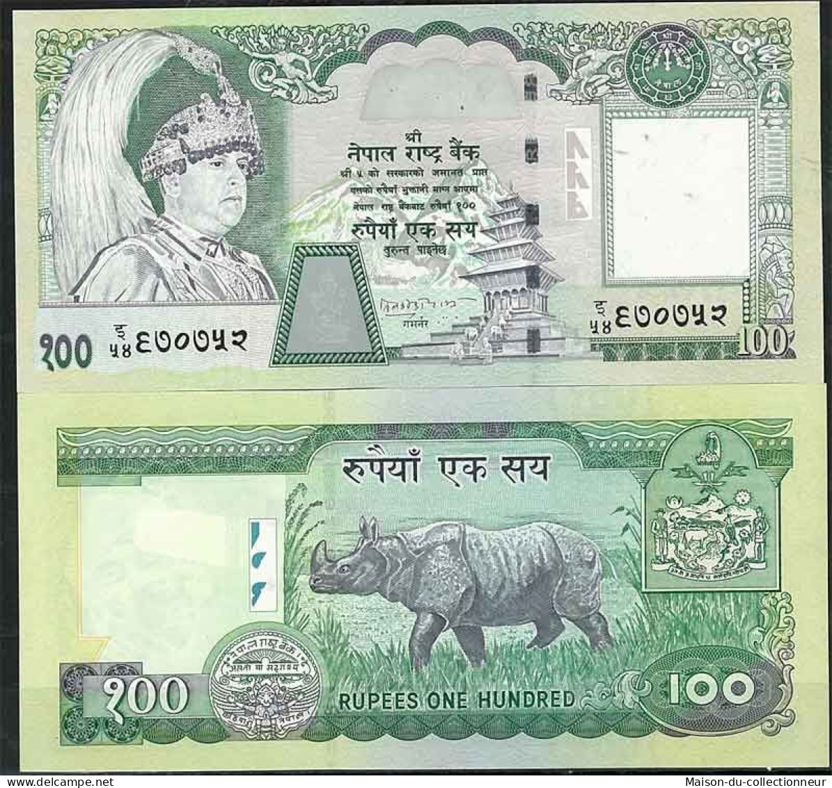 Nepal - Pk N° 49 - Billet De Banque De 100 Rupees - Nepal