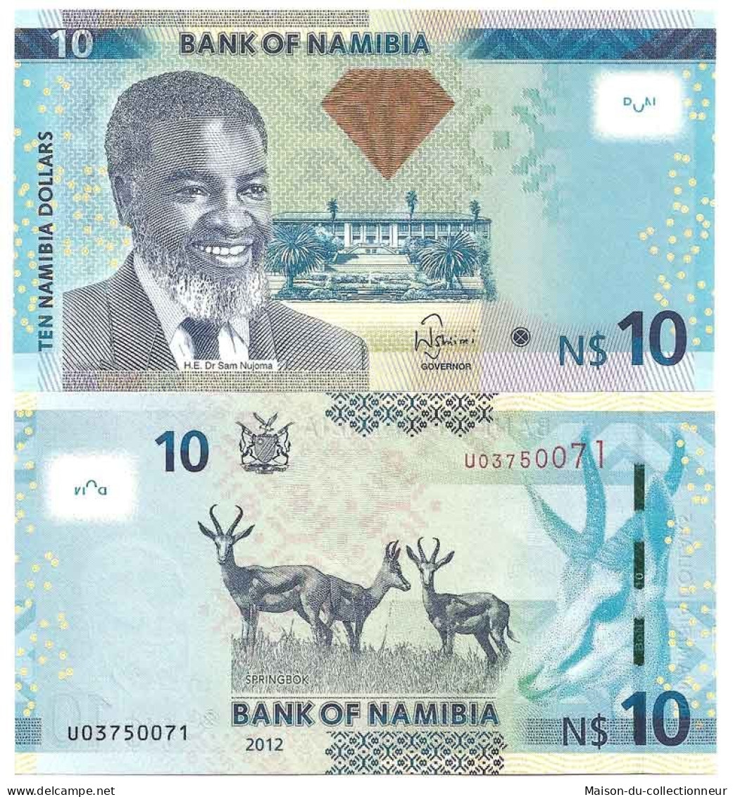 Namibie - Pk N° 16 - Billet De Banque De 10 Dollars - Namibia