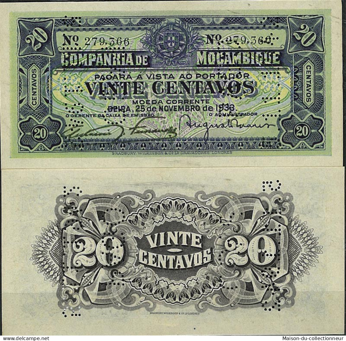 Mozambique - Pk N° 29 - Billet De Banque De 20 Meticais - Mozambique