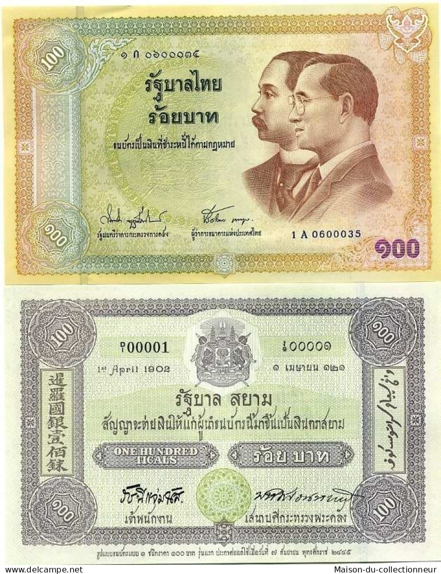 Billets De Banque Thailande Pk N° 110 - 100 Baht - Tailandia