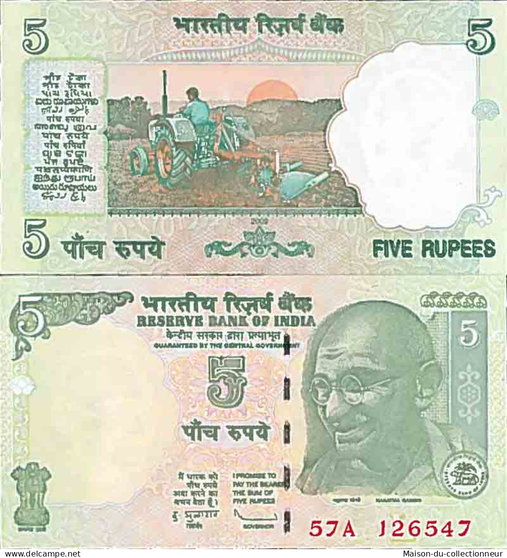 Billet De Banque Collection Inde - PK N° 94 - 5 Ruppe - Inde