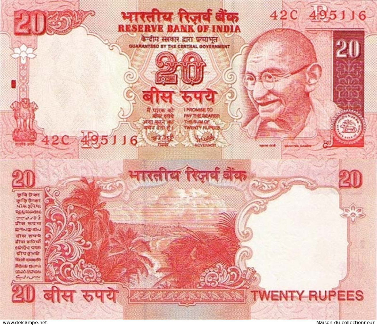 Billet De Banque Collection Inde - PK N° 89A - 20 Ruppe - Inde